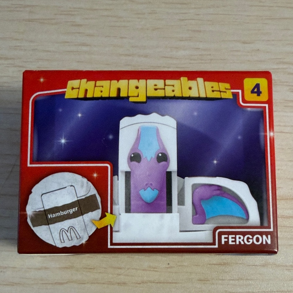 2026 McDonalds Toy Changeables #4 Fergon